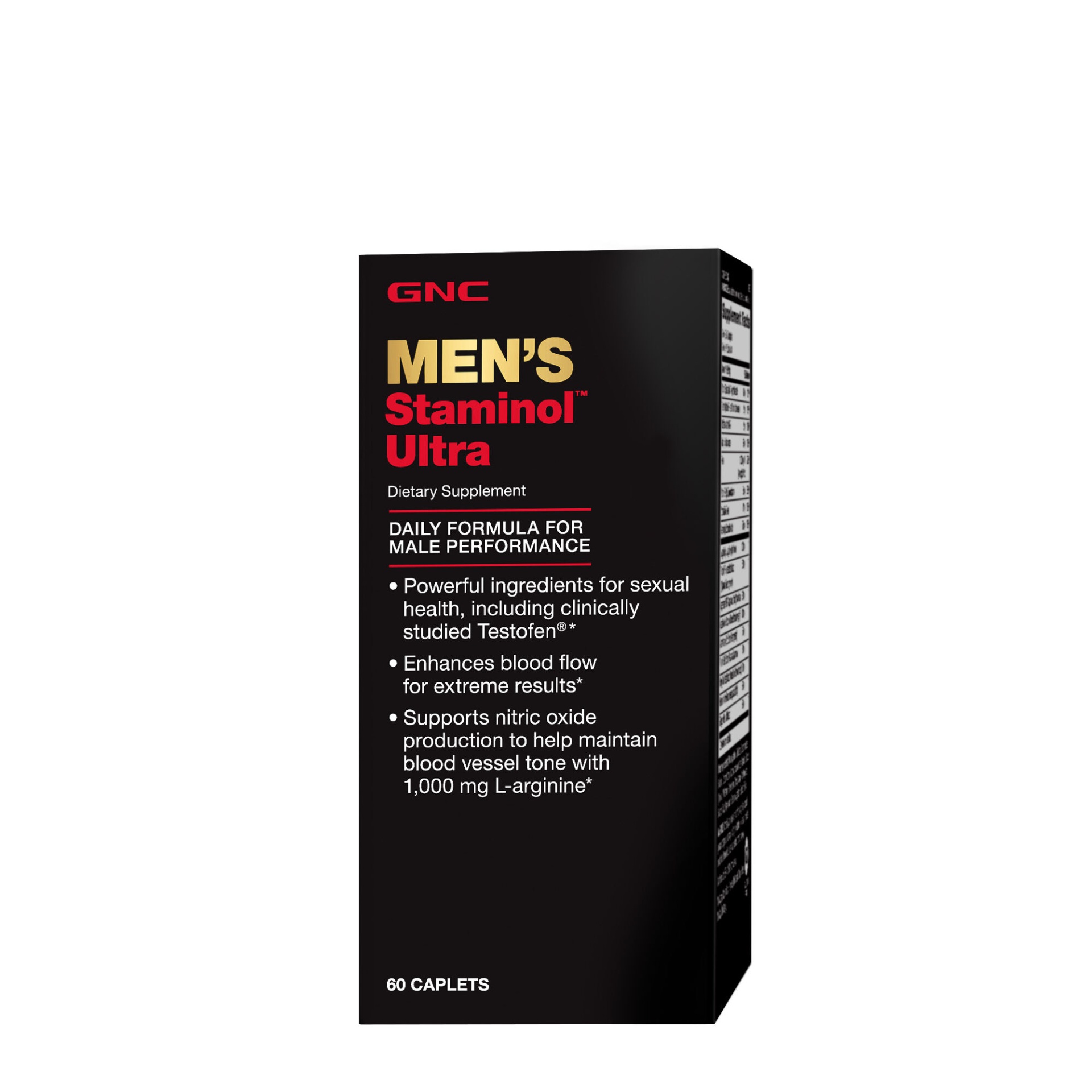 slide 1 of 1, GNC Men's Staminol Ultra (California Only), 60 ct