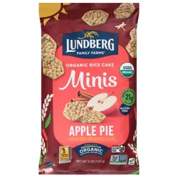Lundberg Family Farms Organic Apple Pie Rice Cake Minis 5 oz