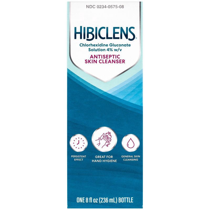 slide 4 of 4, Hibiclens Antimicrobial Antiseptic Soap and Skin Cleanser - 8 fl oz, 8 fl oz