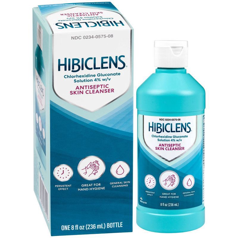 slide 1 of 4, Hibiclens Antimicrobial Antiseptic Soap and Skin Cleanser - 8 fl oz, 8 fl oz