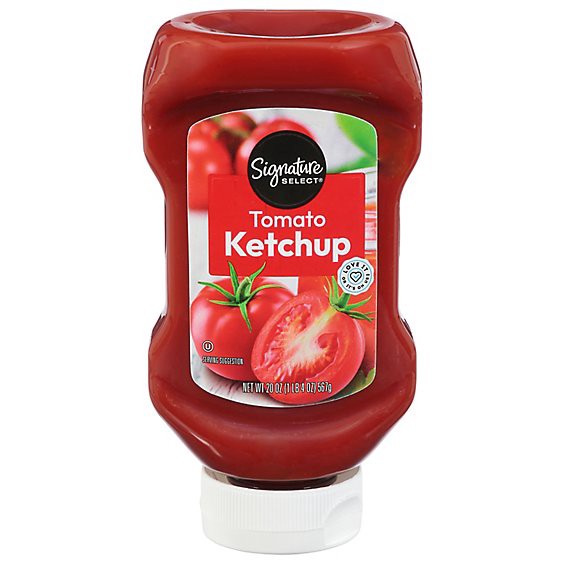 slide 1 of 1, Signature Select Ketchup Tomato - 20 Oz, 20 oz