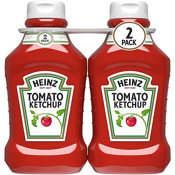 slide 1 of 1, Heinz Tomato Ketchup - 2-50.5 Oz, 50.5 oz