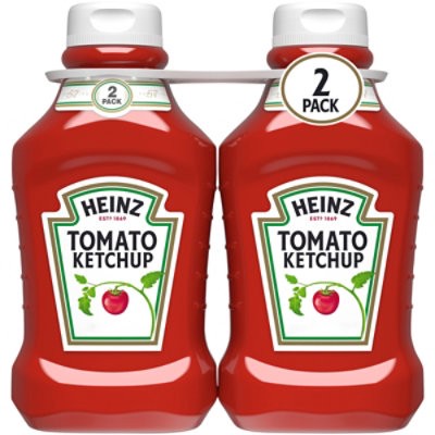 slide 1 of 1, Heinz Tomato Ketchup - 2-50.5 Oz, 2 ct; 50.5
