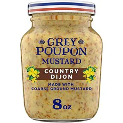 Grey Pouponry Dijon Coarse Ground Mustard - 8 Oz
