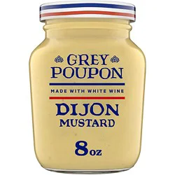 Grey Poupon Dijon Mustard Jar - 8 Oz
