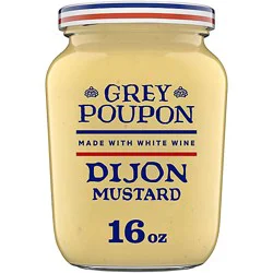 Grey Poupon Dijon Mustard Jar - 16 Oz