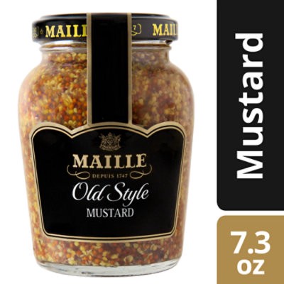 slide 1 of 1, Maille Old Style Whole Grain Dijon Mustard - 7.3 Oz, 7.3 oz