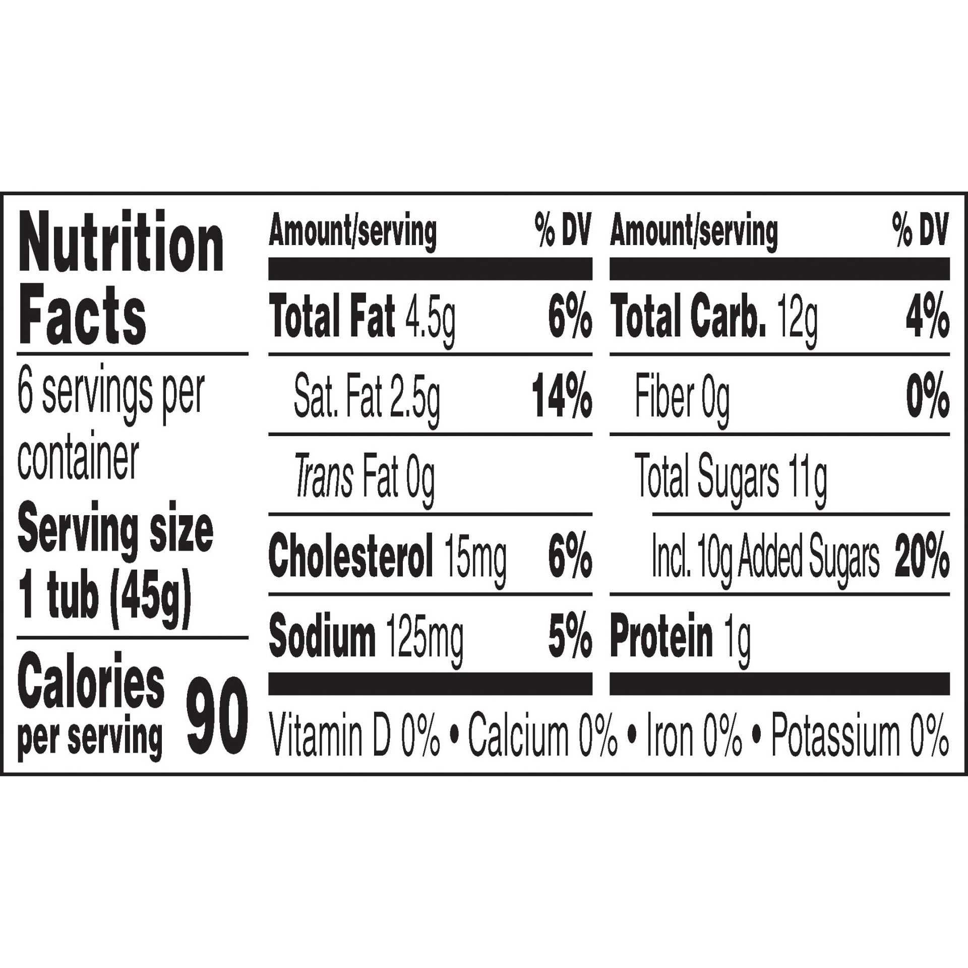 slide 7 of 8, Marzetti Cream Cheese Fruit Dip, 6 ct, 1.5 oz, 6 ct, 1.5 oz; 1.5 oz; 1.5 oz; 1.5 oz; 1.5 oz; 1.5 oz