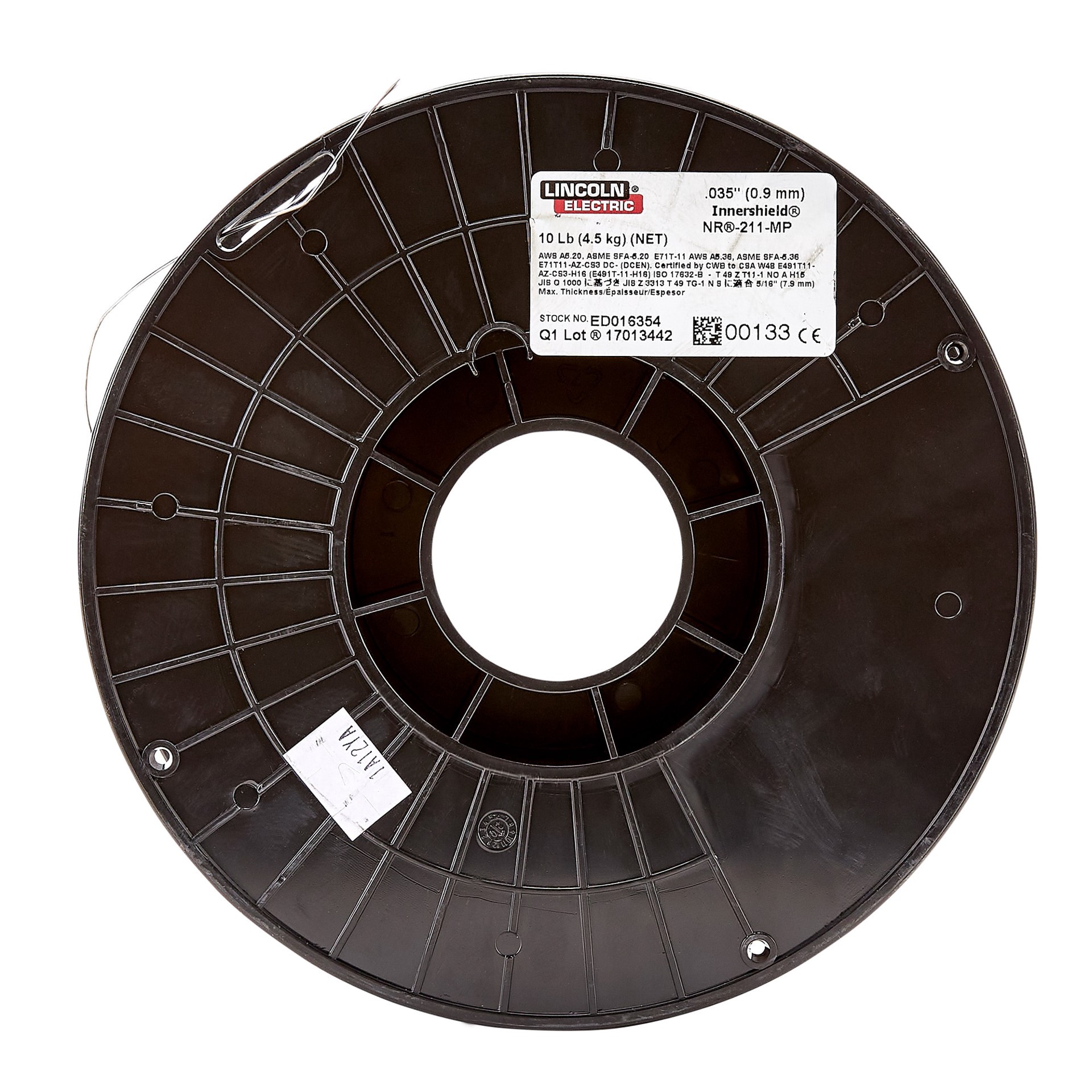 slide 3 of 4, Lincoln Electric 10-lb 0.035-in All positions Flux wire, 1 ct