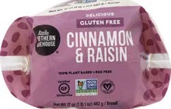 Little Northern Bakehouse Gluten Free Cinnamon & Raisin Bread 17 oz