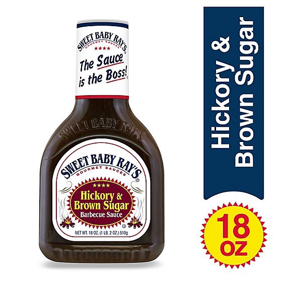 slide 1 of 1, Sweet Baby Rays Sauce Barbecue Hickory & Brown Sugar - 18 Oz, 18 oz