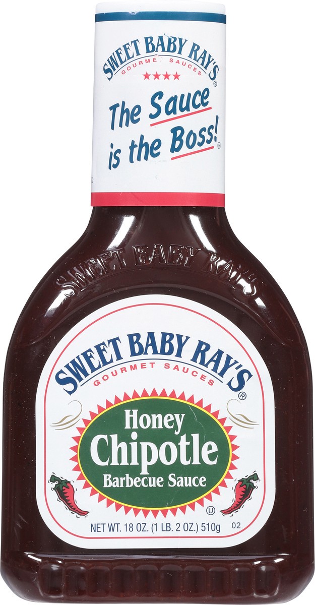 slide 3 of 11, Sweet Baby Rays Sauce Barbecue Honey Chipotle - 18 Oz, 18 oz