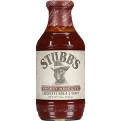 Stubb's Smokey Mesquite Bar-B-Q Sauce - 18 Oz
