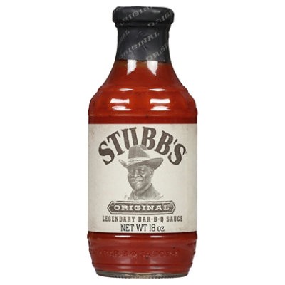 slide 1 of 1, Stubb's Original Bar-B-Q Sauce - 18 Oz, 18 oz