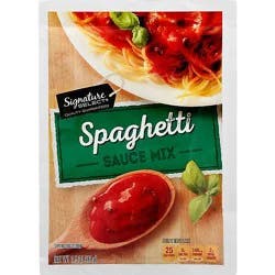 Signature Select Spaghetti Sauce Mix - 1.5 Oz