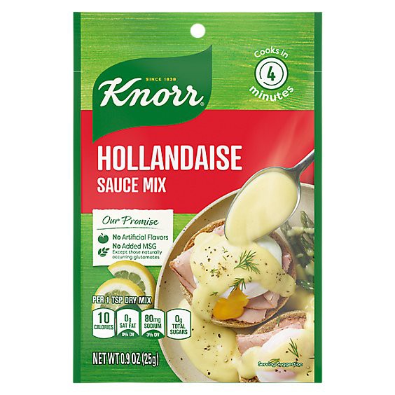 slide 1 of 2, Knorr Hollandaise Sauce Mix - 0.9 Oz, 0.9 oz