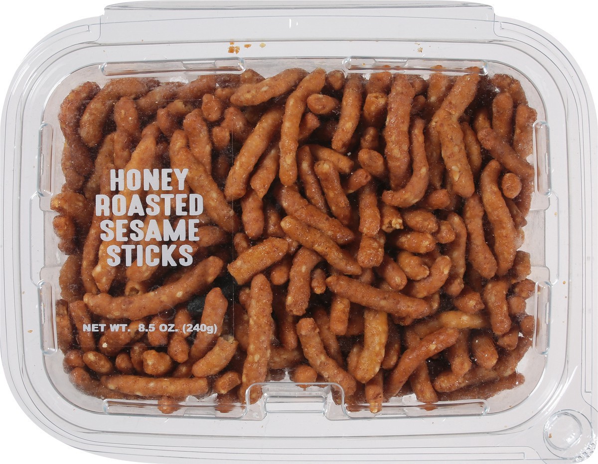 slide 14 of 14, UNFI Roasted Honey Sesame Sticks 8.5 oz, 8.5 oz