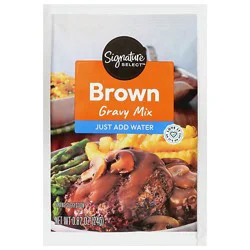 Signature Select Gravy Mix Brown - 0.87 Oz