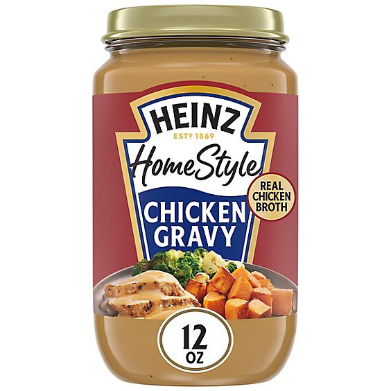 slide 1 of 8, Heinz Homestyle Classic Chicken Gravy - 12 Oz, 12 oz