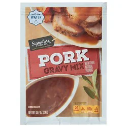 Signature Select Gravy Mix Pork - 0.87 Oz