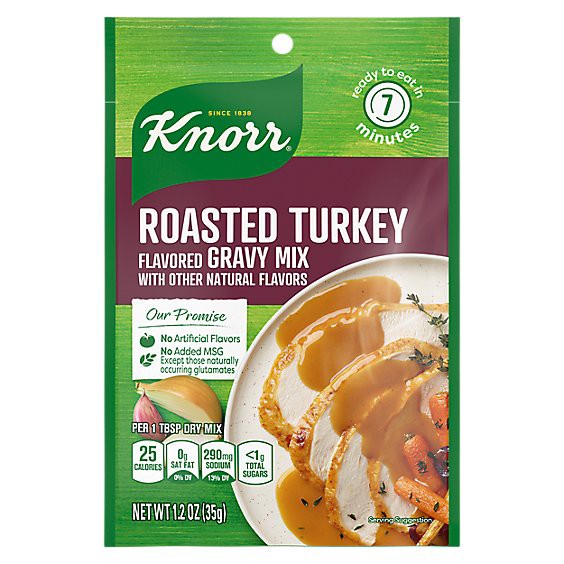 slide 1 of 2, Knorr Roasted Turkey Turkey Gravy Mix - 1.2 Oz, 1.2 oz