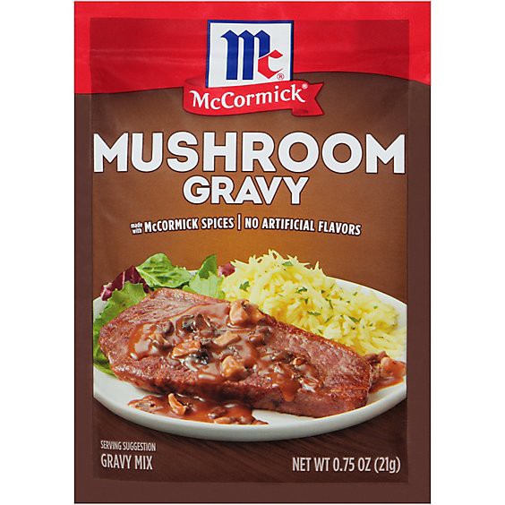 slide 1 of 1, Mccormick Mushroom Gravy Mix - 0.75 Oz, 0.75 oz