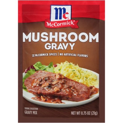 slide 1 of 1, Mccormick Mushroom Gravy Mix - 0.75 Oz, 0.75 oz