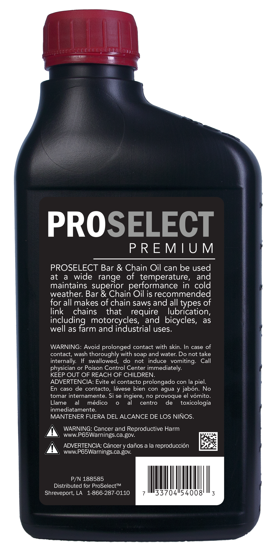 slide 2 of 2, PRO SELECT 32-oz Conventional Bar and Chain Oil, 1 ct