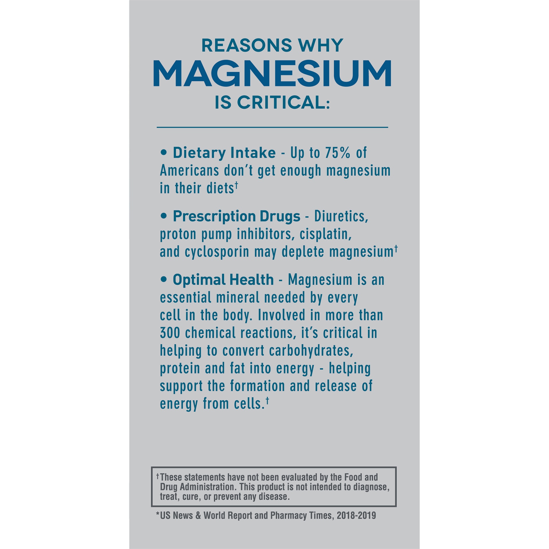 slide 3 of 7, Mag-Ox 400 Magnesium Oxide Dietary Mineral Supplement Tablets 120 Count, 120 ct