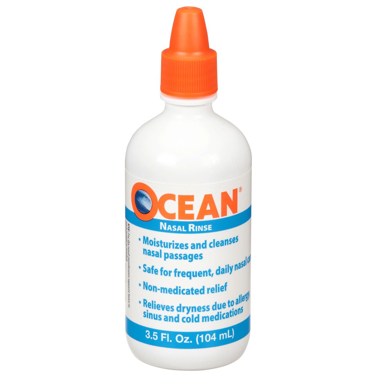slide 1 of 9, Ocean Saline Nasal Spray, 3.5 fl oz