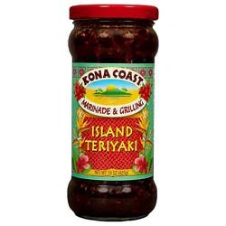 Kona Coast Island Teriyaki Marinade & Grilling Sauce - 15 Oz