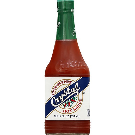 slide 1 of 1, Crystal Sauce Hot Louisianas Pure - 12 Fl. Oz., 12 fl oz