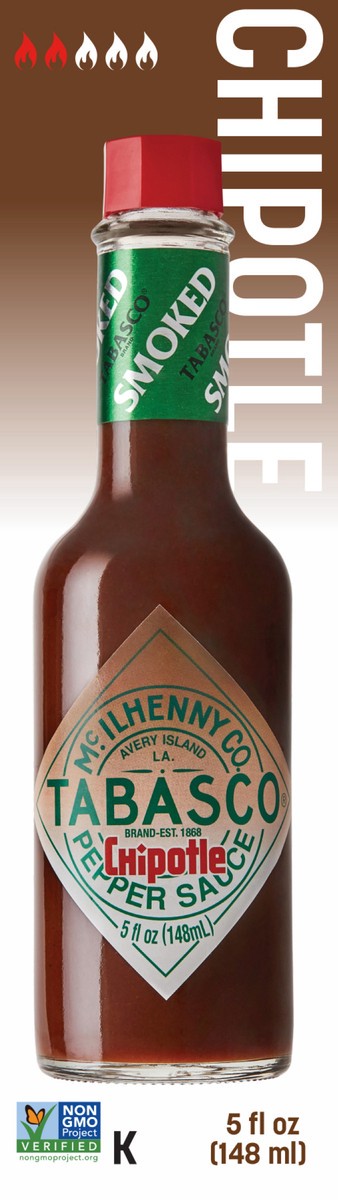 slide 5 of 9, Tabasco Chipotle Pepper Sauce - 5 Fl. Oz., 5 fl oz