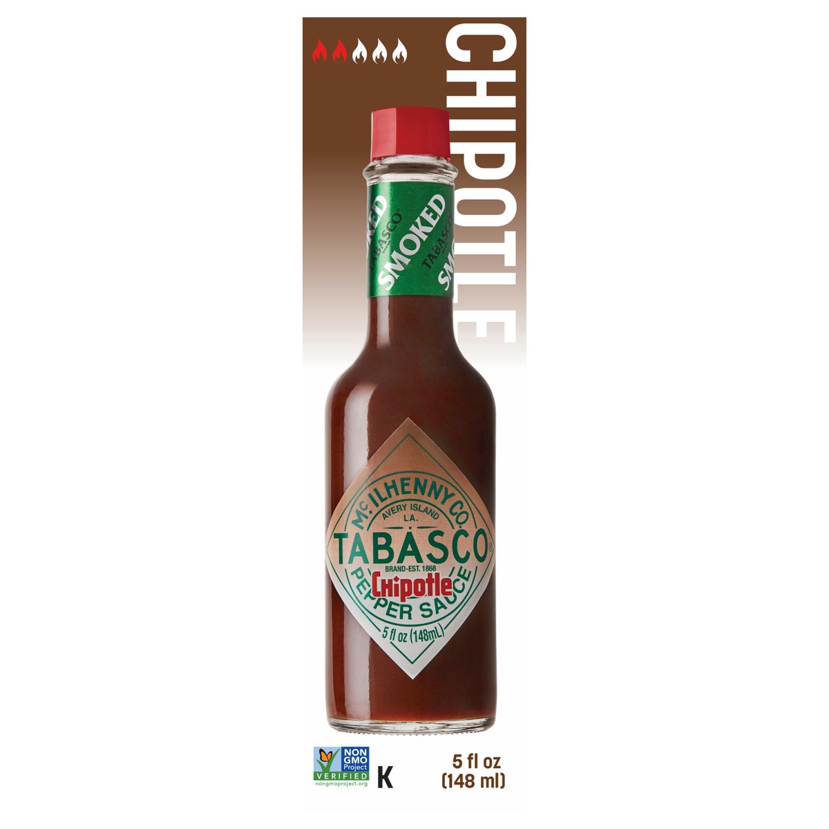 slide 8 of 9, Tabasco Chipotle Pepper Sauce - 5 Fl. Oz., 5 fl oz