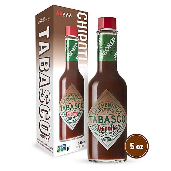 slide 1 of 1, Tabasco Chipotle Pepper Sauce - 5 Fl. Oz., 5 fl oz