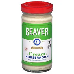 Beaver Brand Horseradish Cream Hot - 4 Oz