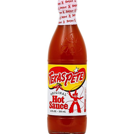 slide 1 of 1, Texas Pete Sauce Hot - 12 Oz, 12 fl oz