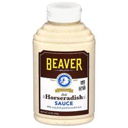 Beaver Brand Horseradish Sauce Deli Zesty - 12 Fl. Oz.
