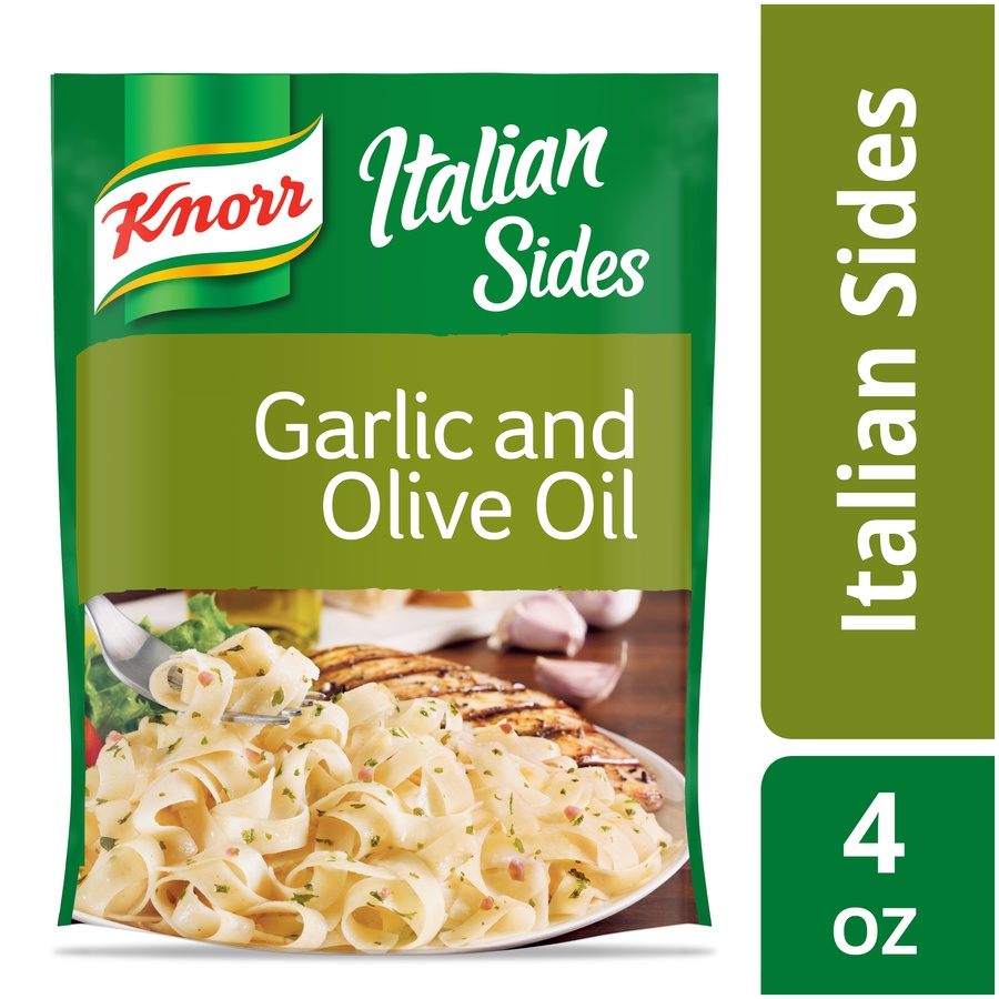 slide 2 of 6, Knorr Garlic And Olive Oil Pasta Sides, 4 oz