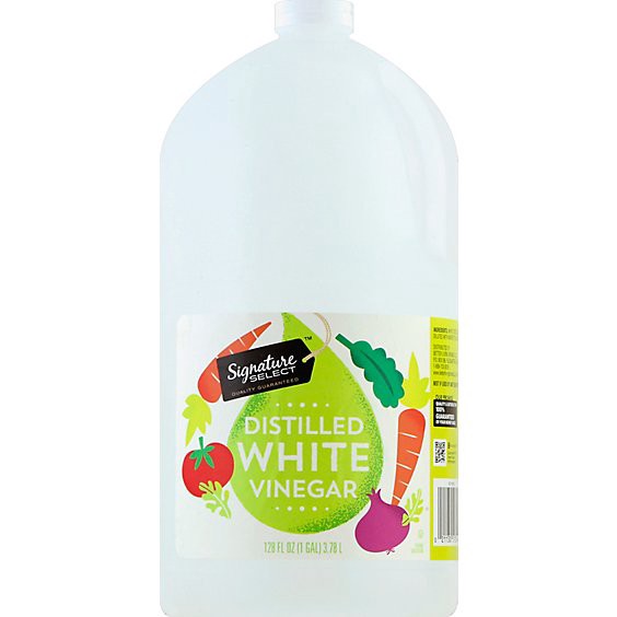 slide 1 of 1, Signature Select Distilled White Vinegar - 128 Fl. Oz., 128 fl oz