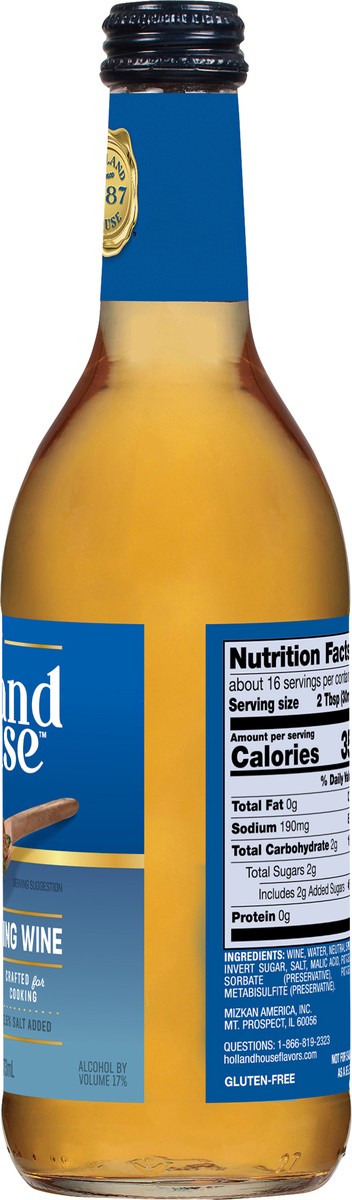 slide 9 of 14, Holland House Sherry Cooking Wine - 16 Oz, 16 fl oz