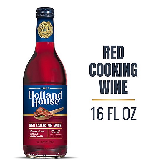 slide 1 of 1, Holland House Red Cooking Wine - 16 Fl. Oz., 16 fl oz