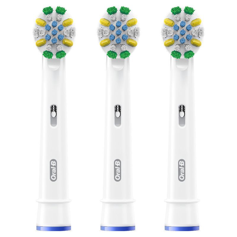 slide 13 of 14, Oral-B FlossAction Electric Toothbrush Replacement Brush Heads - 3ct, 3 ct