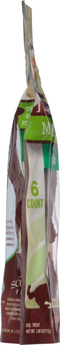 slide 8 of 9, Pork Chomps Porkchomps Rawhide Free Meaty Skewers, 6 ct