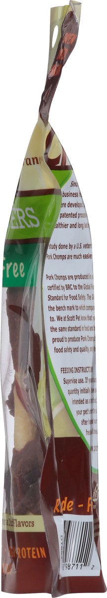 slide 9 of 9, Pork Chomps Porkchomps Rawhide Free Meaty Skewers, 6 ct