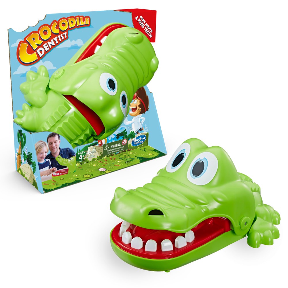 slide 1 of 2, Hasbro Crocodile Dentist, 1 ct