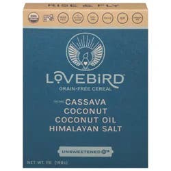 Lovebird Grain-Free Unsweetened Cereal 7 oz
