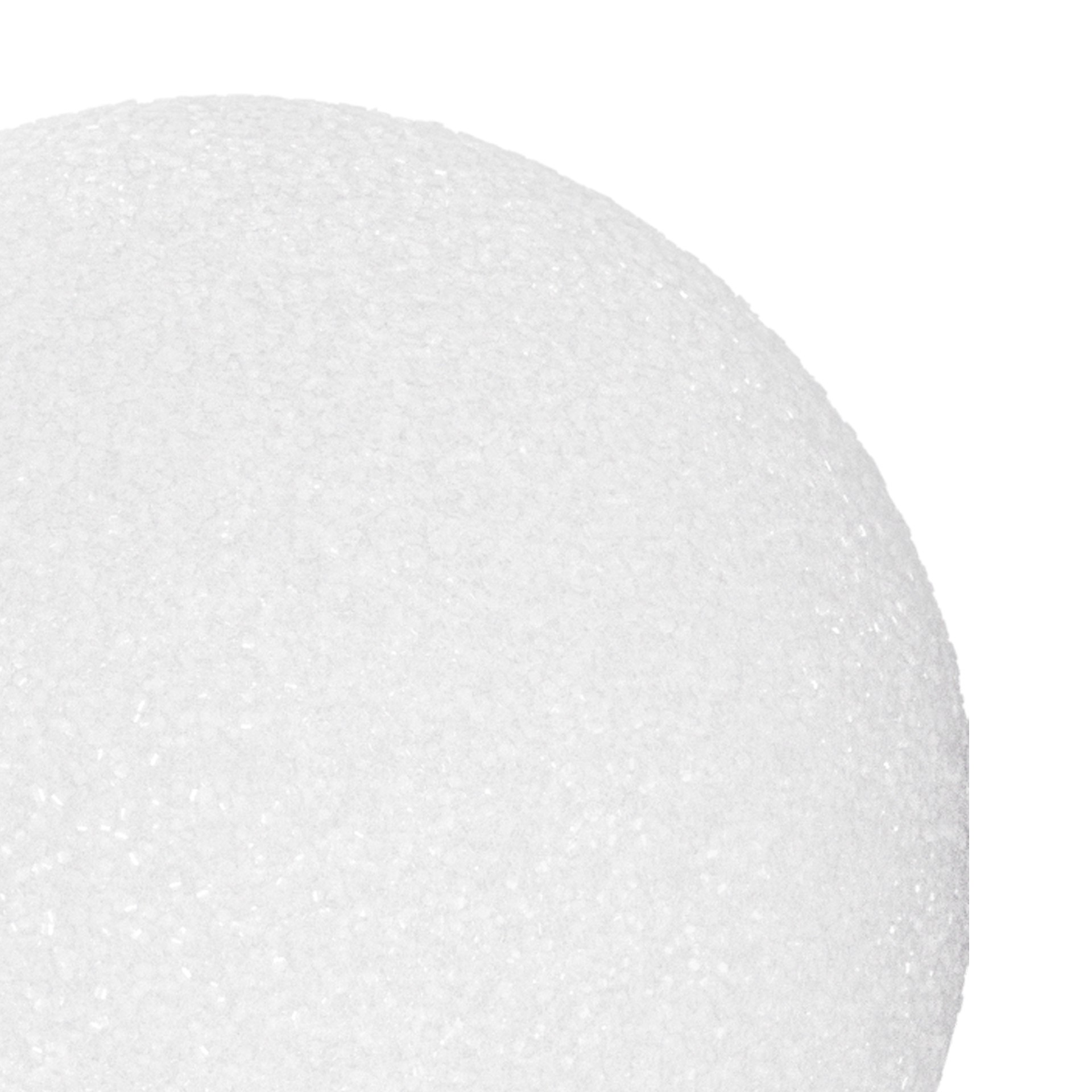 slide 2 of 5, FloraCraft Styrofoam Ball 4 Inch White, 1 ct