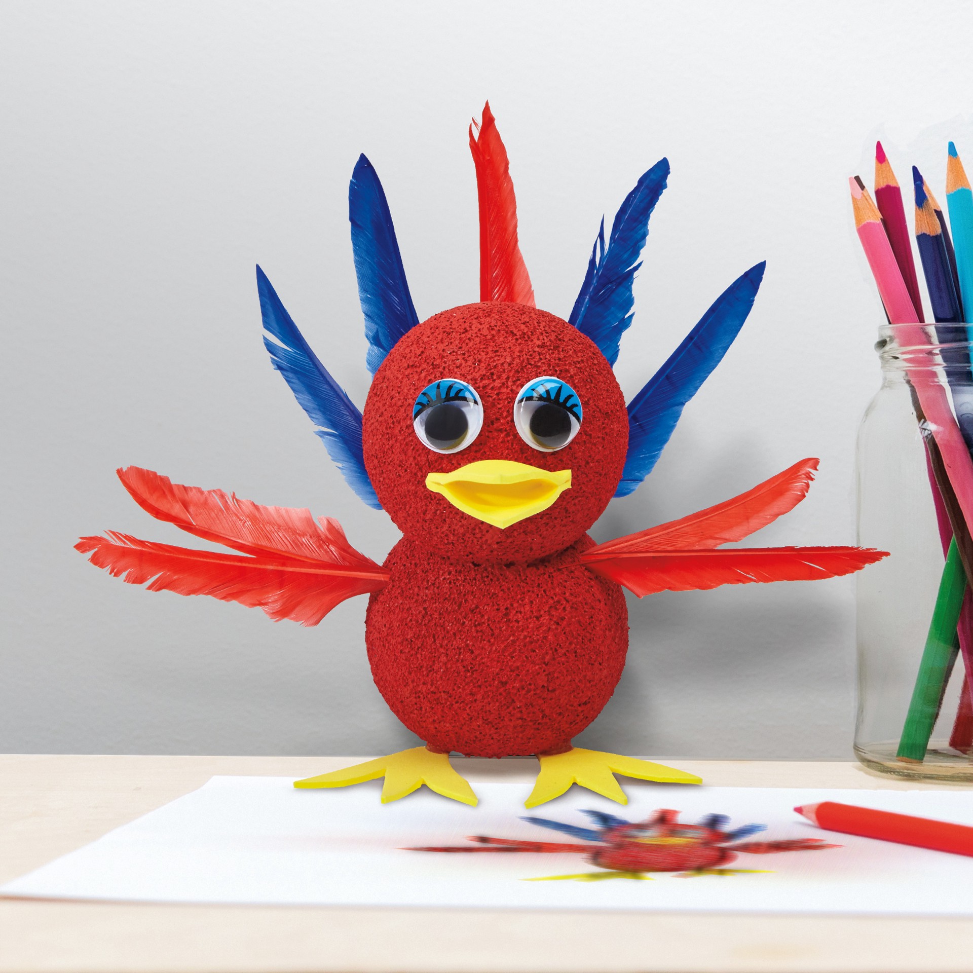 slide 4 of 5, FloraCraft Styrofoam Ball 4 Inch White, 1 ct