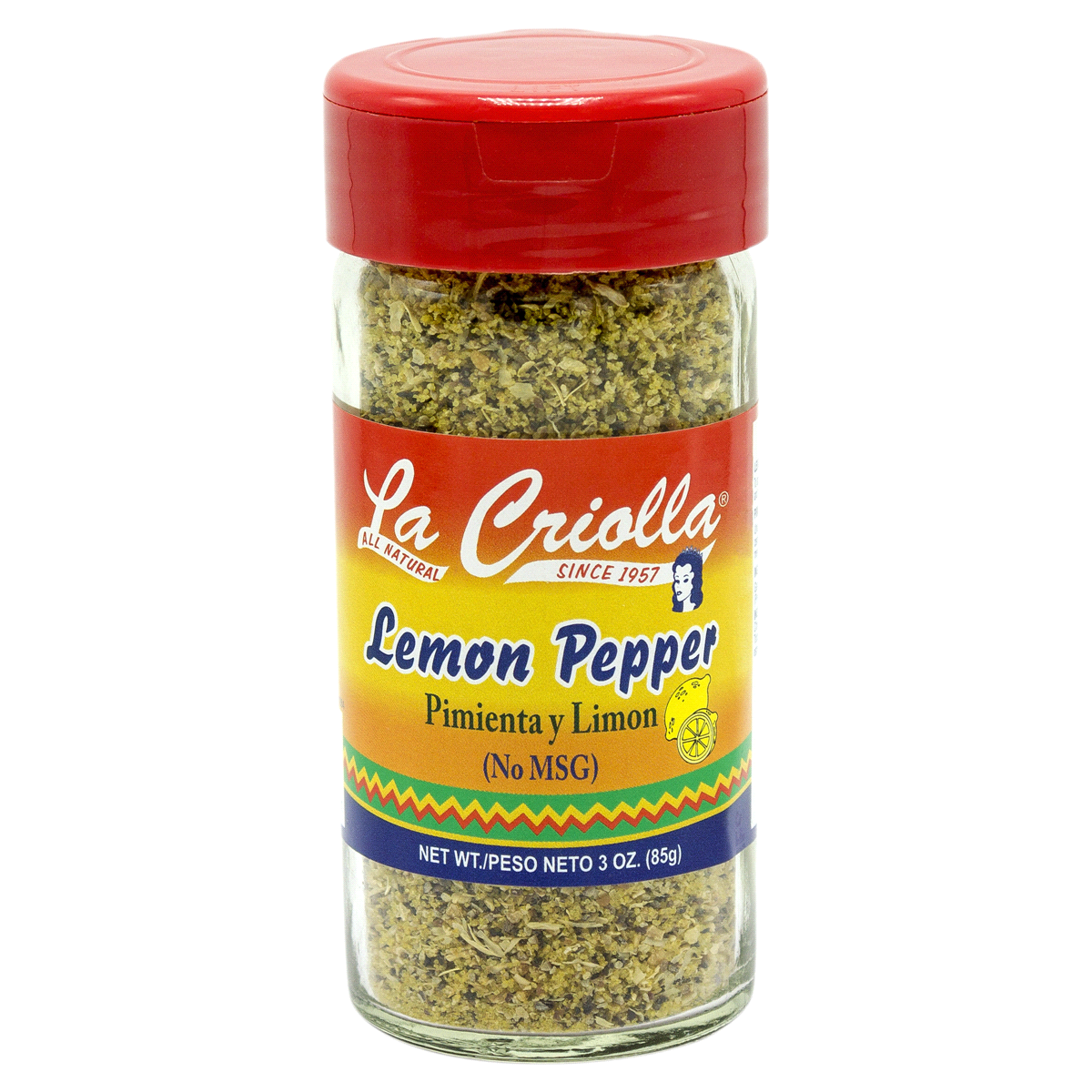 slide 1 of 2, La Criolla Lemon Pepper 3 oz, 3 oz